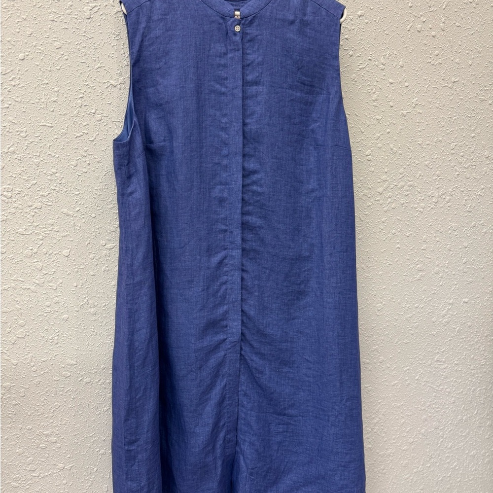 Anne Klein Light Blue Button-Up Top